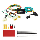 MECMO 4-pin trailer wiring harness rear connection for Toyota trucks improves trailer light reliability.