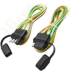MECMO 4-pin trailer harness on vehicle side for reliable lighting