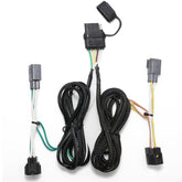 MECMO 4-Way flat harness back connector shows Jeep TJ compatibility and stable lighting.