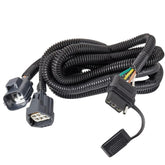 MECMO 4-pin trailer harness for Jeep Wrangler JK supports reliable towing lighting