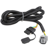 MECMO 56083 Highlander wiring harness with factory tow package for easy trailer signaling.