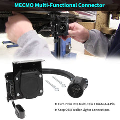 MECMO easy-install tow port twist-in design