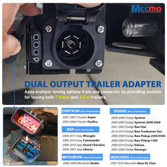MECMO Multi-Tow OE replacement harness simplifies tow plug replacement.