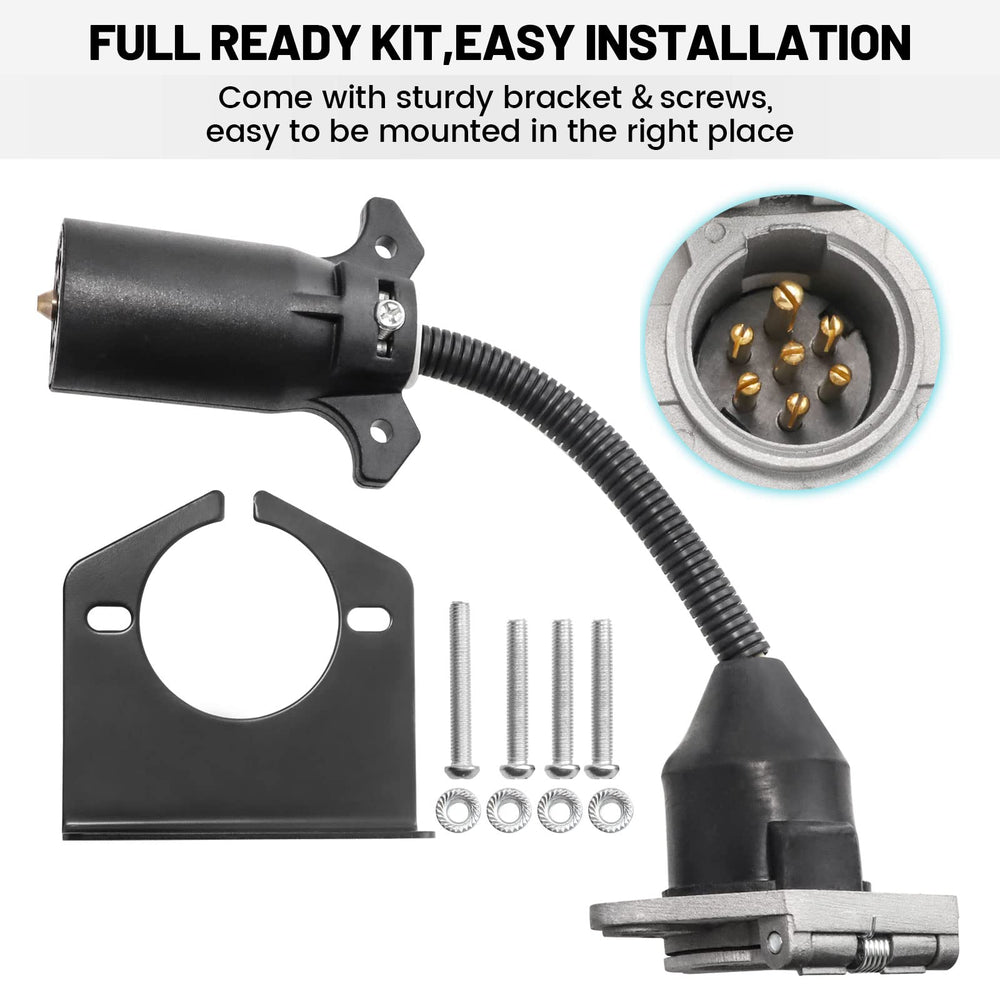 MECMO plug-and-play installation illustrating quick setup for towing.