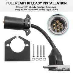 MECMO plug-and-play installation illustrating quick setup for towing.