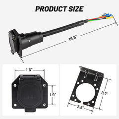 MECMO sealed tubing wire conduit protects wires from moisture.