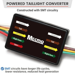 MECMO tin-plated copper terminals ensure corrosion resistance and reliable conductivity.