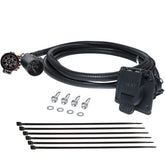 MECMO truck bed 7-pin extension packaging shows easy integration.