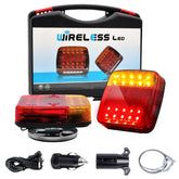 MEDAMOC wireless trailer lights with magnetic mount provide secure, temporary towing in all weather.