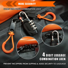 MeeFar XBEEK security hooks secure cargo to roof.