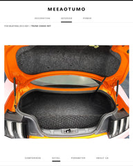 MEEAOTUMO trunk cargo net-trunk-organization keeps space neat on every trip.