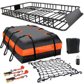 MeeFar roof rack basket on vehicle boosts cargo space for gear and luggage