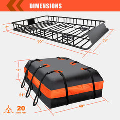 MeeFar waterproof bag attached to rack keeps gear dry on trips