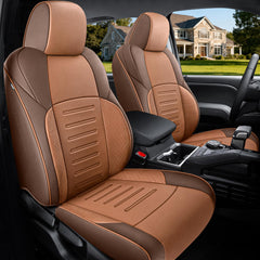 MeeKooMay Tacoma seat cover front left protects against wear and spills during daily driving.