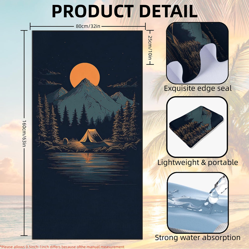 Meetravel quick-drying towel dries fast after beach or gym sessions.