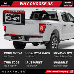 Mega Racer universal front and rear compatibility suits multiple models
