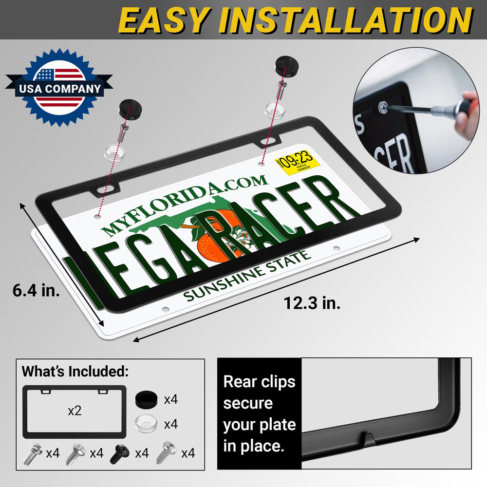 Universal front and rear fit for many cars
