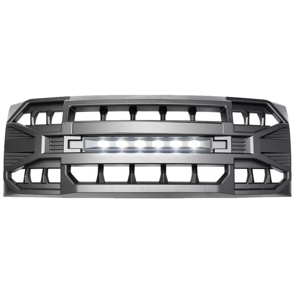 Direct plug and play MEGAIE front grille installation with included hardware