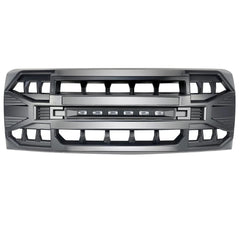 MEGAIE front grille with LED light bar enhancing night visibility on the F-150