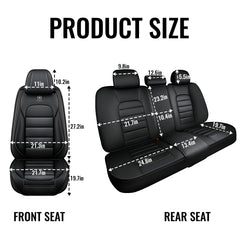 Mud and spills wipe easily from Megaseat waterproof black surface.