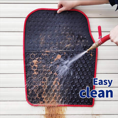 Megiteller easy-clean mats for Nissan Frontier; quick rinse.