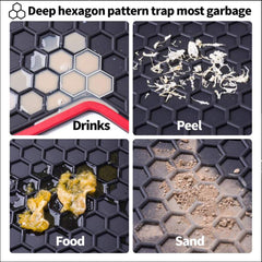 Megiteller Hyundai Tucson odorless floor mats stay fresh and non-toxic.