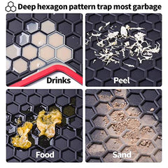 Megiteller Hyundai Elantra easy-clean mats rinse clean quickly after use.