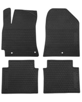 Megiteller Hyundai Elantra floor mats with in-car fit for all-weather protection.
