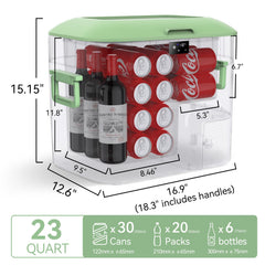 Megiu touch-control display enables easy on-the-go temperature adjustments.