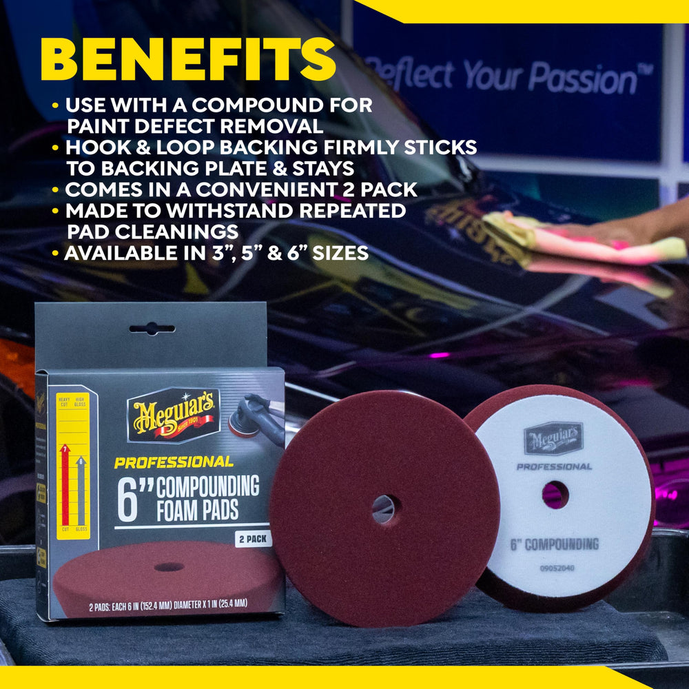 Meguiar's 125-year heritage reflected in detailing pad quality.