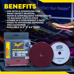 Meguiar's 125-year heritage reflected in detailing pad quality.
