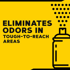 Meguiar's air refresher reaches headliner and hidden areas.