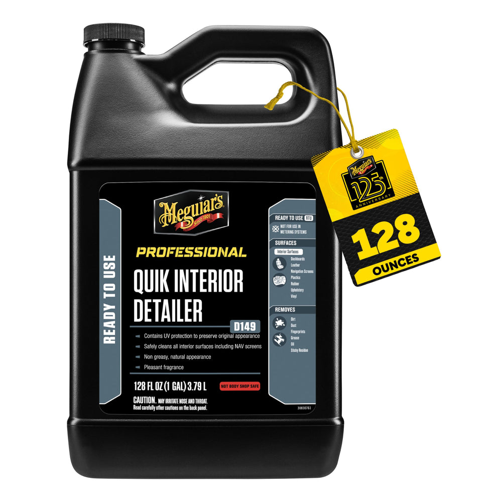 Meguiar's Quik Interior Detailer bottle ready for quick interior refresh