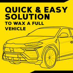Meguiar's D15601 quick wipe-off reduces detailing time.
