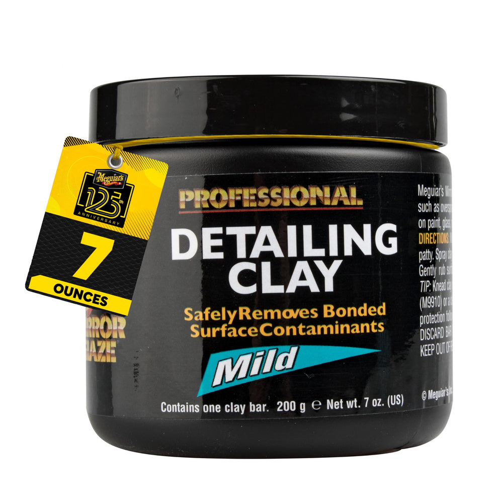 Meguiar’s Detailing Clay Mild C2000 packaging shown for safe surface preparation