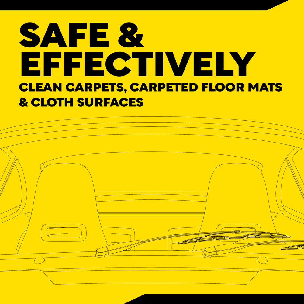 Meguiar's four-inch drill brush attachment deep-cleans carpets and floor mats.