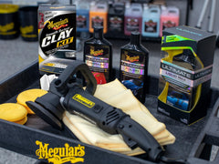 Meguiar's G191700 safe-on-all-paint-finishes for non-abrasive claying.
