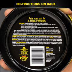 Dual action polisher ready with Meguiar’s wax coating