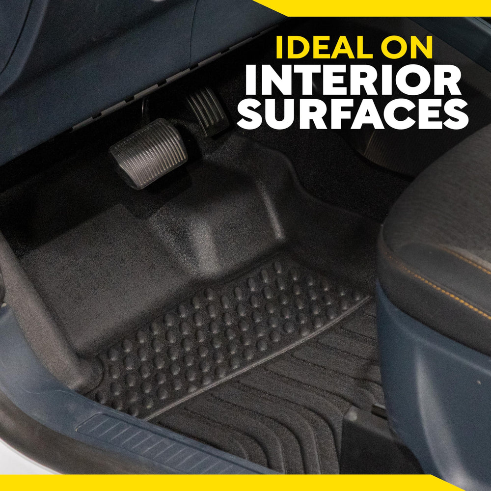 Meguiar's Luxury Matte protects plastic trim without gloss.