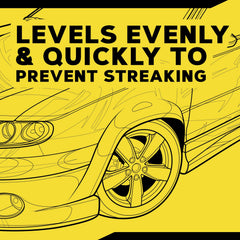 Meguiar's Hot Shine ensures even sidewall coverage for a professional look.