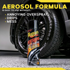 Meguiar's Hot Shine complements clean wheels for a cohesive exterior look.