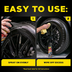 Meguiar's Hot Shine 3-pack packaging offers convenient replacement options.