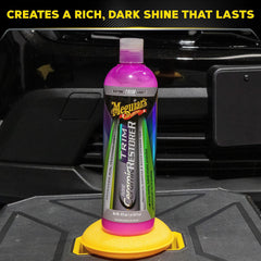 Meguiar's long-lasting protection withstands washes, rain, and the elements.