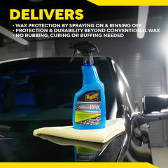Meguiar's Hybrid Ceramic Wax helps vehicles stay cleaner between washes