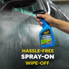 Meguiar's wax requires no buffing for showroom-like shine