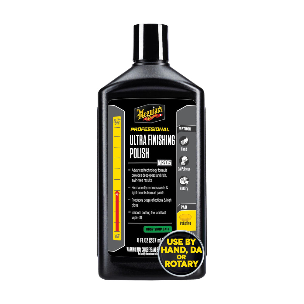Meguiar's M205 with dual-action polisher delivers deep reflections