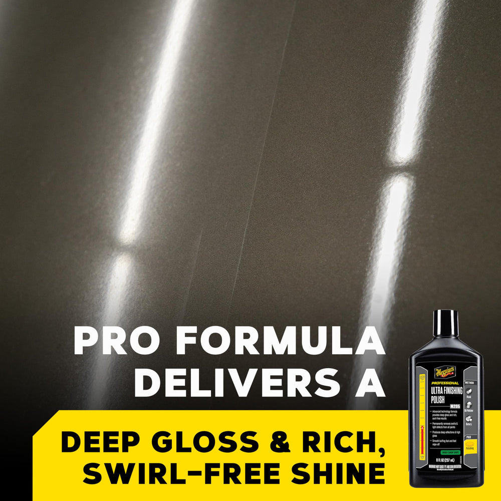 Meguiar's M205 eliminates light defects for a flawless finish