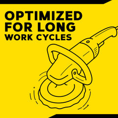Meguiar's M21032 rotary buffer use reduces time while safely removing defects.