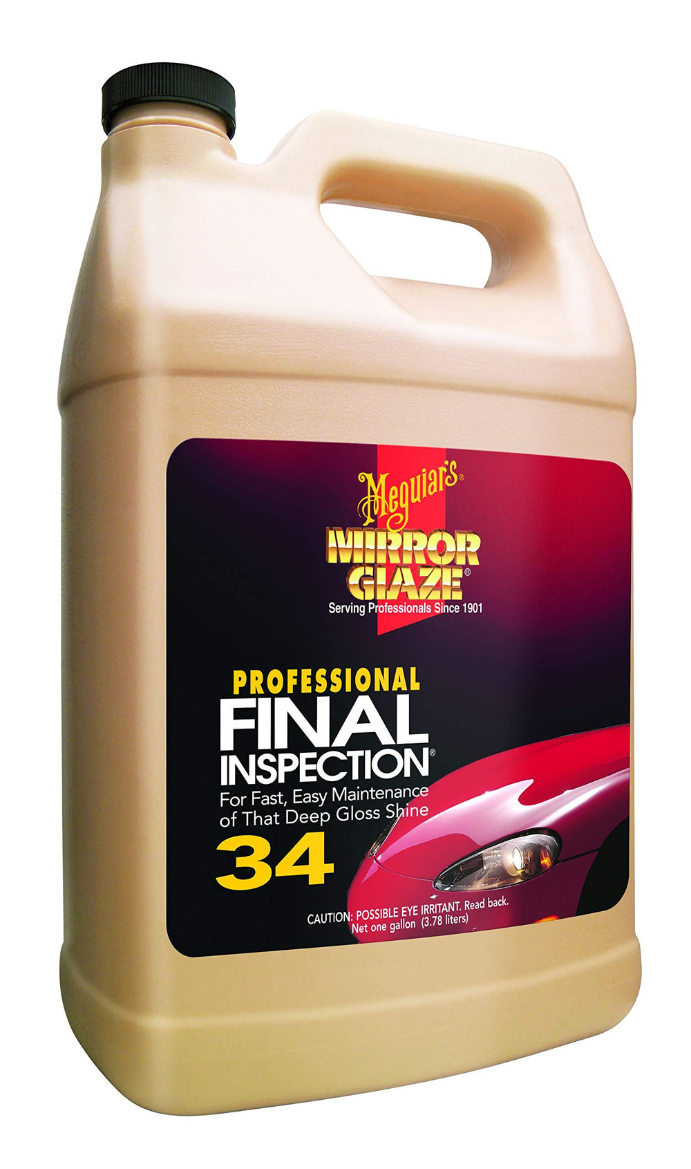 Meguiar's M34 Final Inspection in action as final wipe-down.