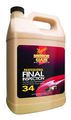 Meguiar's M34 Final Inspection in action as final wipe-down.